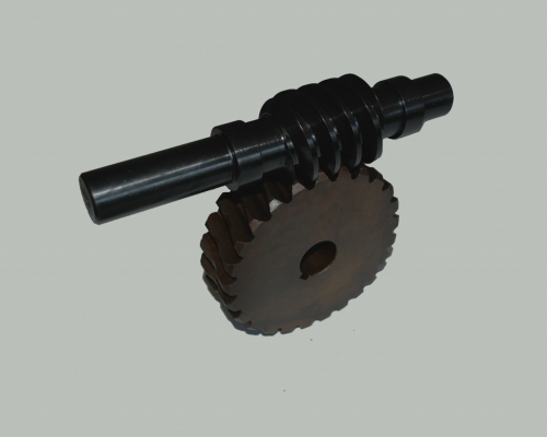 蝸輪，蝸桿副